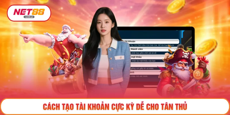 Cách tạo tài khoản cực kỳ dễ cho tân thủ