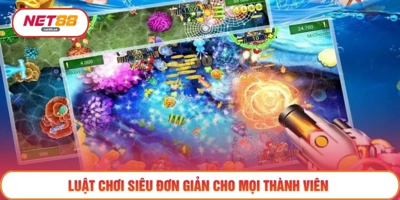 Luật chơi siêu đơn giản cho mọi thành viên